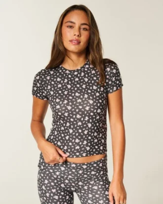 Always Cozy Knit Baby Tee