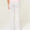 Always Cozy Knit Foldover Waist Flare Pants