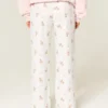 Always Cozy Pointelle Wide-Leg Boxer Pants