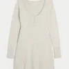 Babydoll Sweater Mini Dress