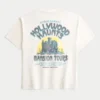 Baggy Cotton Hollywood Haunts Graphic Tee
