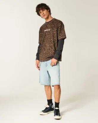 Baggy Denim Shorts