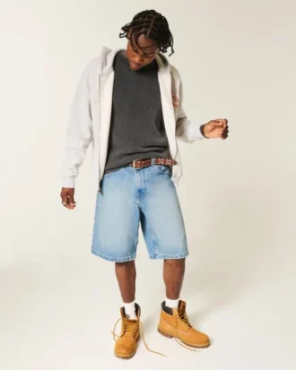 Baggy Denim Shorts