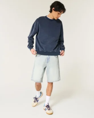 Baggy Denim Shorts