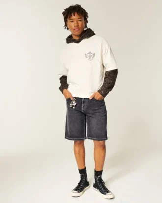 Baggy Denim Shorts