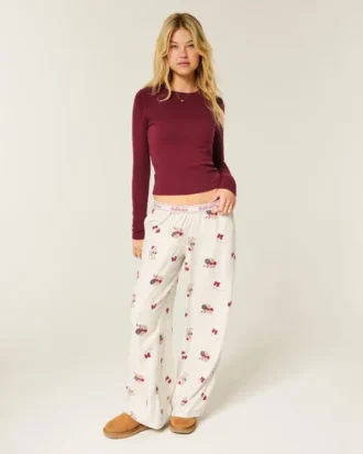 Baggy Flannel Pants