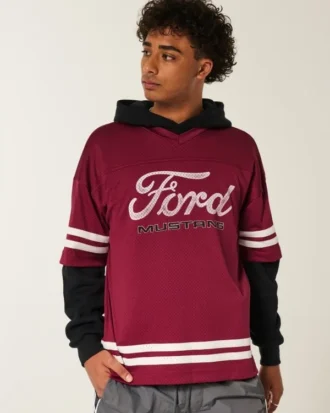 Baggy Ford Mustang Graphic Jersey