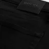 Black No Fade Athletic Skinny Jeans