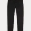 Black No Fade Athletic Skinny Jeans