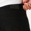 Black No Fade Athletic Skinny Jeans