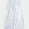Blue Camo Baggy Sweatpants