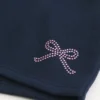 Bow Graphic Fleece Mini Shorts
