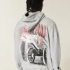 Boxy Arsenal FC Graphic Hoodie