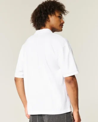 Boxy Crop Polo