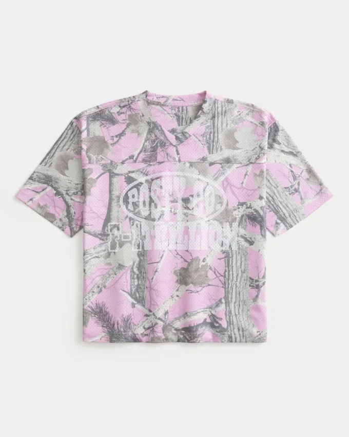 Boxy Crop Posty Co. Graphic Jersey