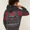 Boxy Dodge Challenger Graphic Hoodie
