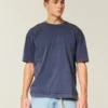 Boxy Heavyweight Cotton Crew T-Shirt