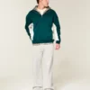 Boxy Logo Quarter-Zip Sweatshirt