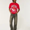 Boxy Ohio State Buckeyes Graphic Tee