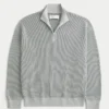Boxy Quarter-Zip Sweater