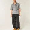 Boxy Short-Sleeve Cherry Graphic Shirt