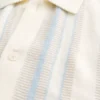 Boxy Short-Sleeve Sweater Shirt