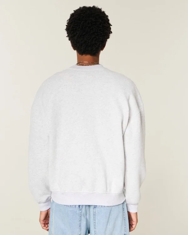 Boxy Snoopy Joe Cool Graphic Crew Sweatshirt Boxy Snoopy Joe Cool Graphic Crew Sweatshirt