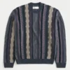 Boxy Striped Crew Sweater