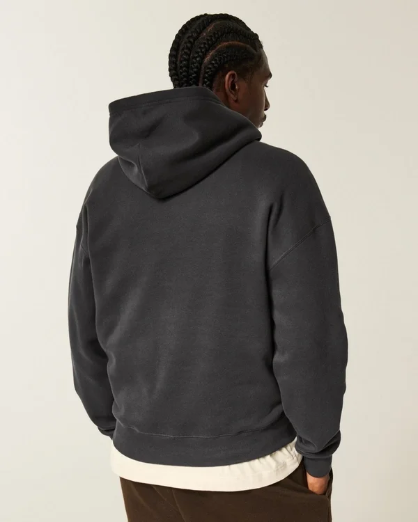 Boxy Tom and Jerry Graphic Hoodie Boxy Tom and Jerry Graphic Hoodie