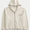 Boxy Zip-Up Detroit 79 Graphic Hoodie Boxy Zip-Up Detroit 79 Graphic Hoodie