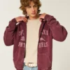 Boxy Zip-Up South Lake Panthers Graphic Hoodie Boxy Zip-Up South Lake Panthers Graphic Hoodie