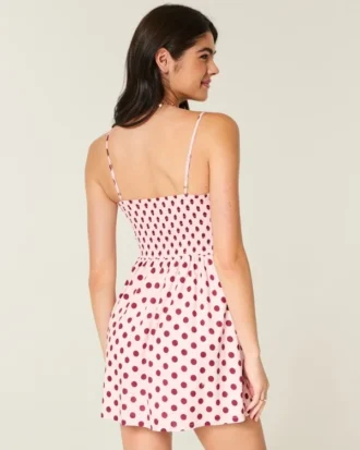 Button Mini Dress