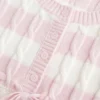 Cable-Knit Babydoll Sweater