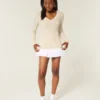 Cable-Knit Icon V-Neck Sweater