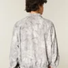 Camo Zip-Up Windbreaker Jacket