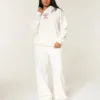 Candy Cane Graphic Baggy Sweatpants Candy Cane Graphic Baggy Sweatpants