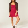 Chiffon Babydoll Mini Dress