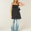 Chiffon Babydoll Mini Dress