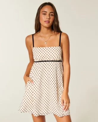 Chiffon Babydoll Mini Dress