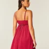 Chiffon Babydoll Mini Dress