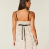 Chiffon Babydoll Mini Dress