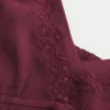 Crinkle Shine Flyaway Babydoll Top