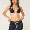 Crochet-Style Pull-On Cover Up Skirt