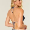 Crochet-Style Triangle Bikini Top