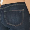 Curvy High-Rise Dark Wash Jean Leggings