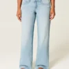 Curvy Low-Rise Distressed Baggy Jeans