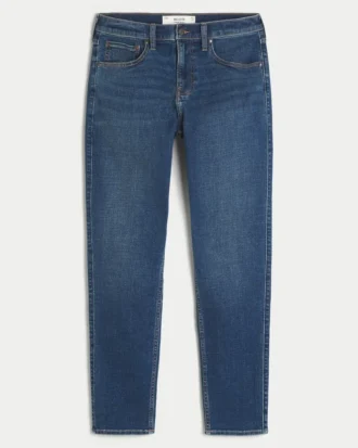 Dark Wash Athletic Skinny Jeans