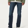 Dark Wash Slim Straight Jeans