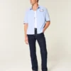 Dark Wash Straight Jeans