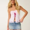 Denim Micro Mini Skort Denim Micro Mini Skort